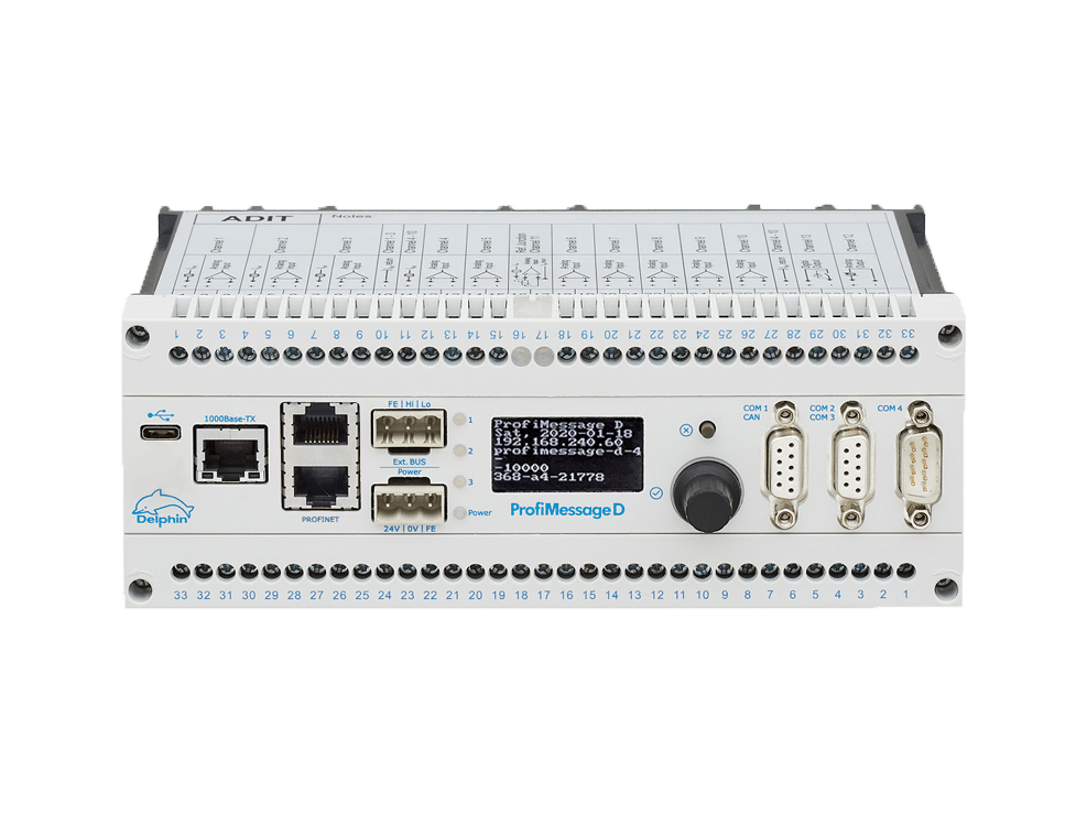 Measurement data acquisition, data loggers - Delphin Technology AG