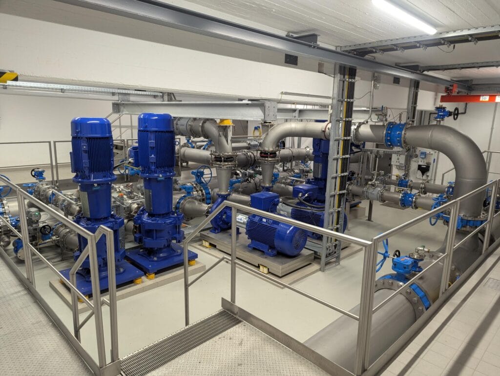 Messdatenerfassung, Datenlogger Wasserwerk Pumpen